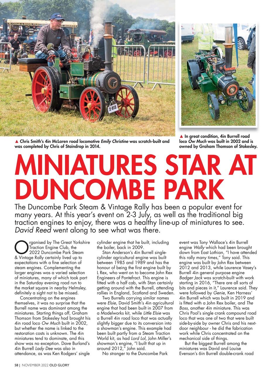 Old Glory Magazine Preview Pages