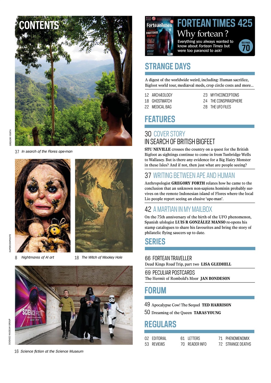 Fortean Times Preview Pages