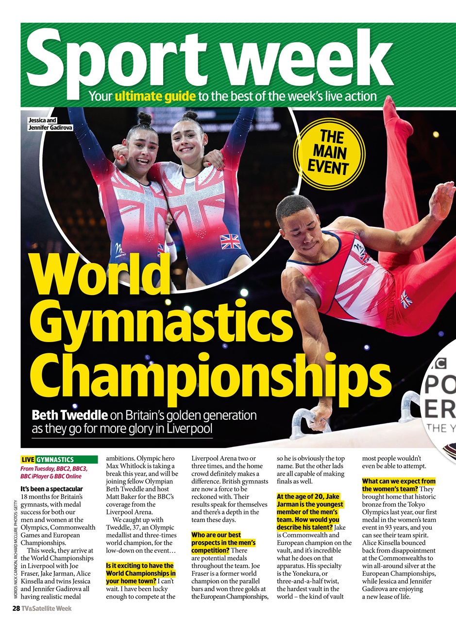 TV & Satellite Week Preview Pages