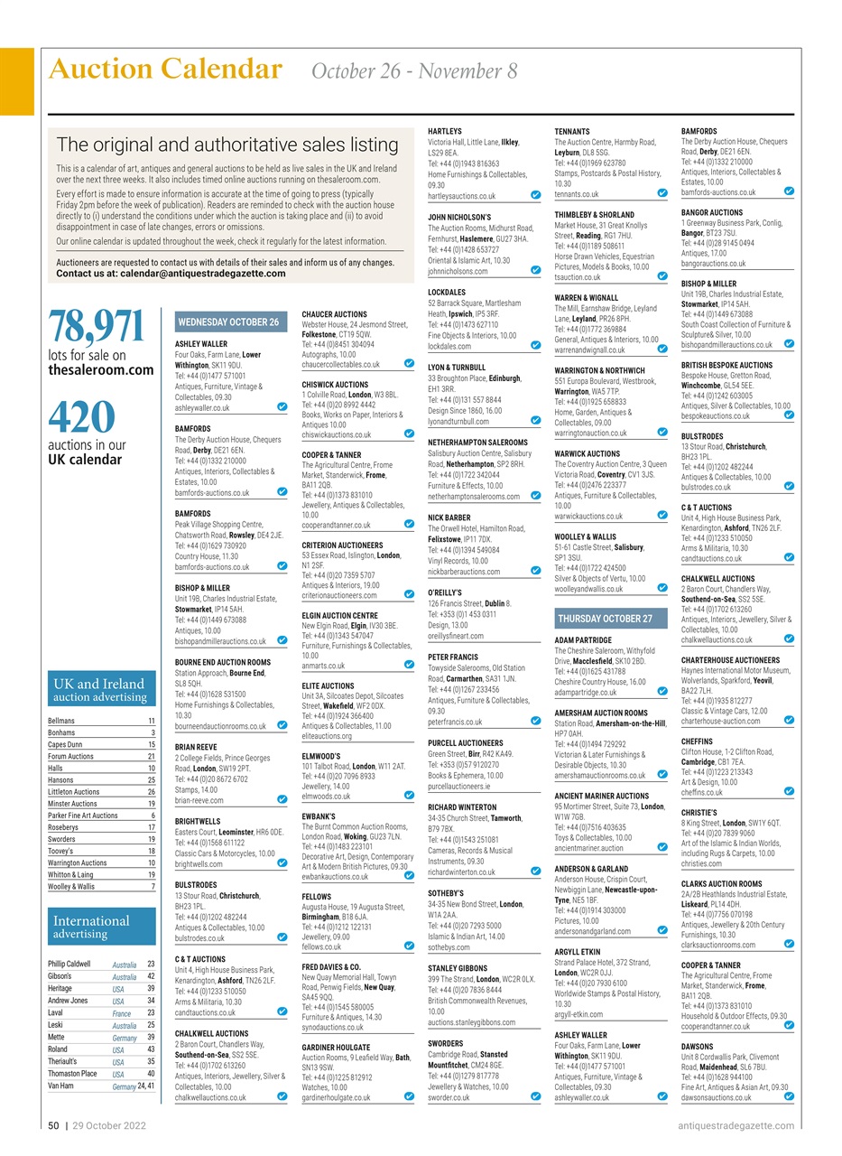 Antiques Trade Gazette Preview Pages