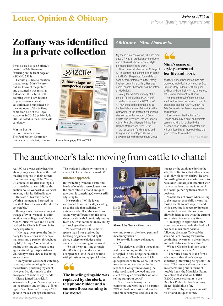 Antiques Trade Gazette Preview Pages
