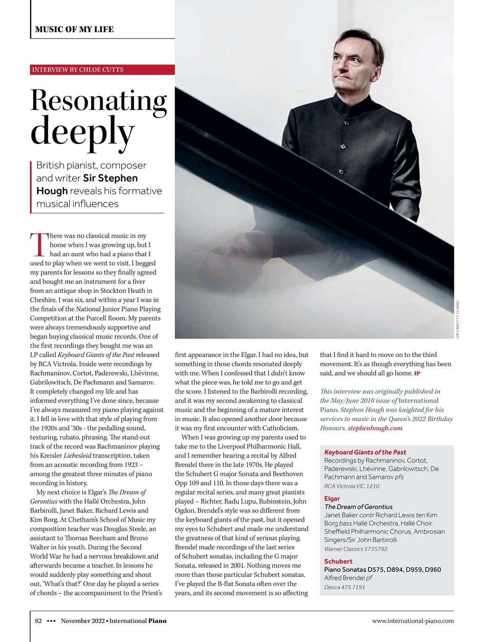 International Piano Preview Pages