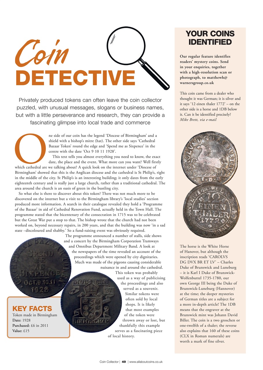 Coin Collector Preview Pages