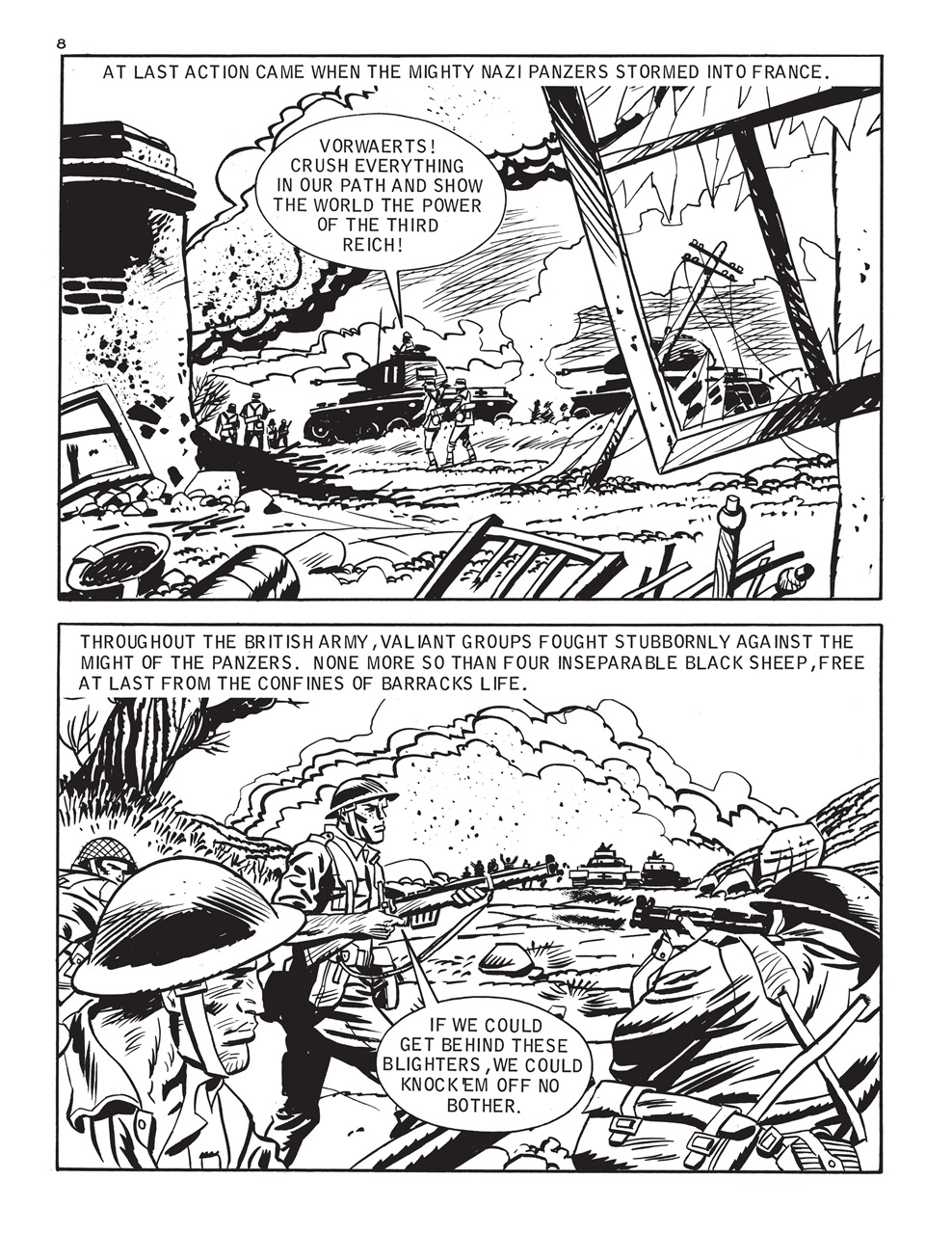 Commando Preview Pages