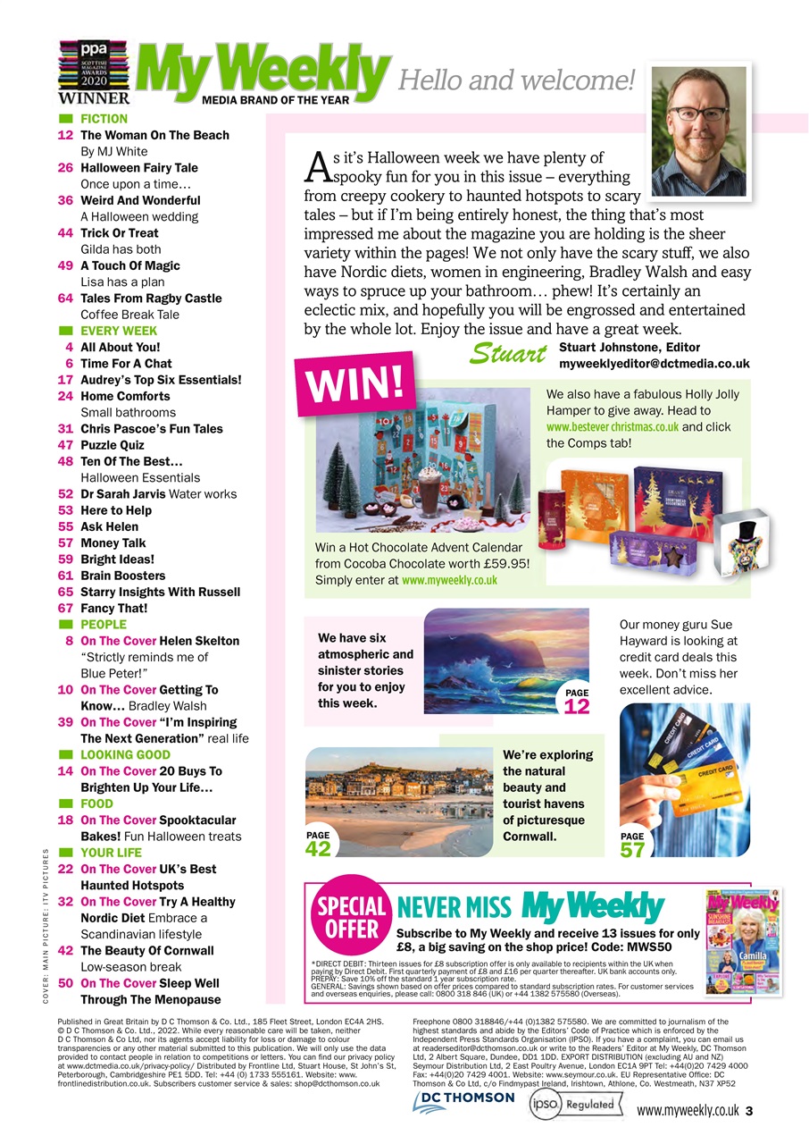 My Weekly Preview Pages