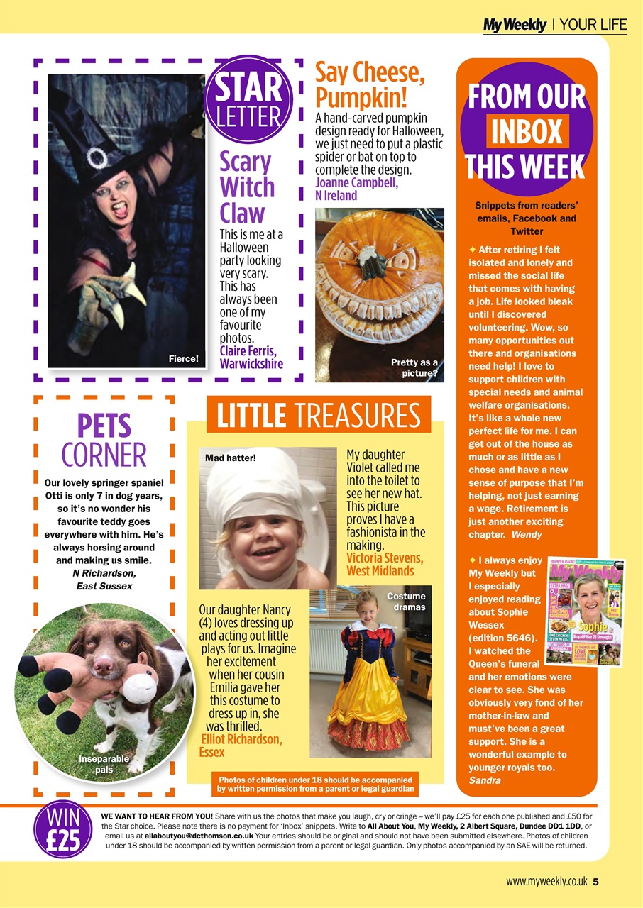 My Weekly Preview Pages