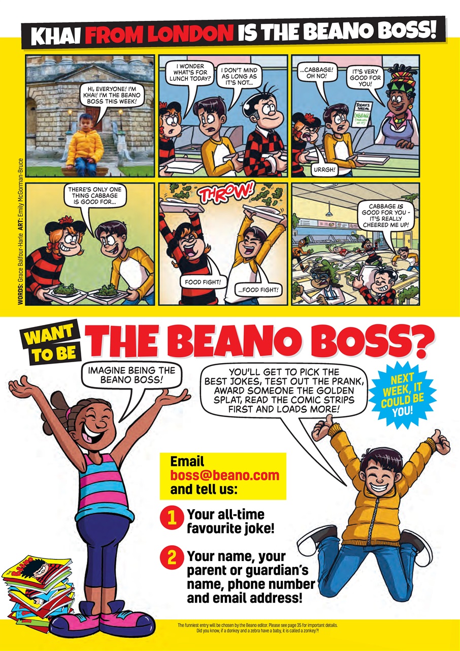 Beano Preview Pages