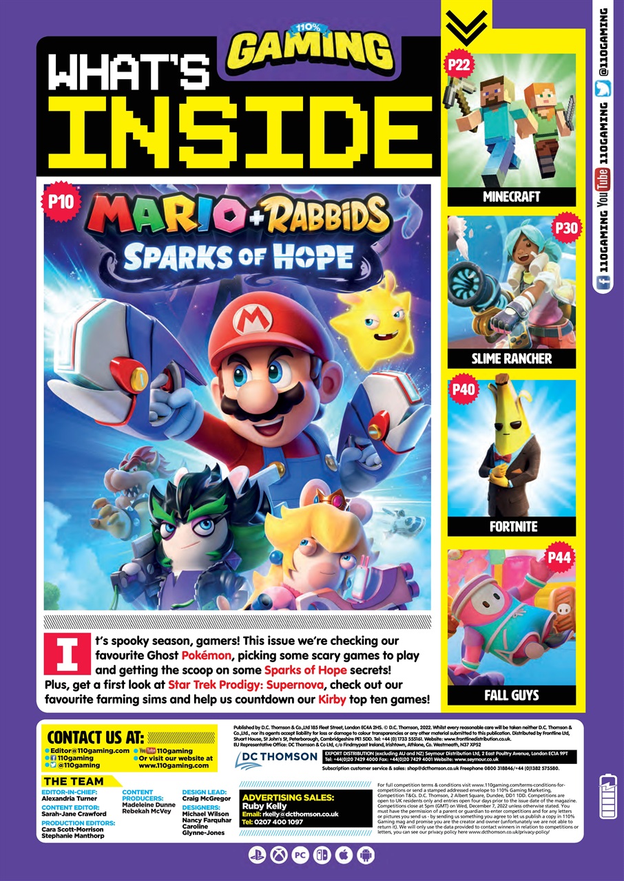 110% Gaming Preview Pages