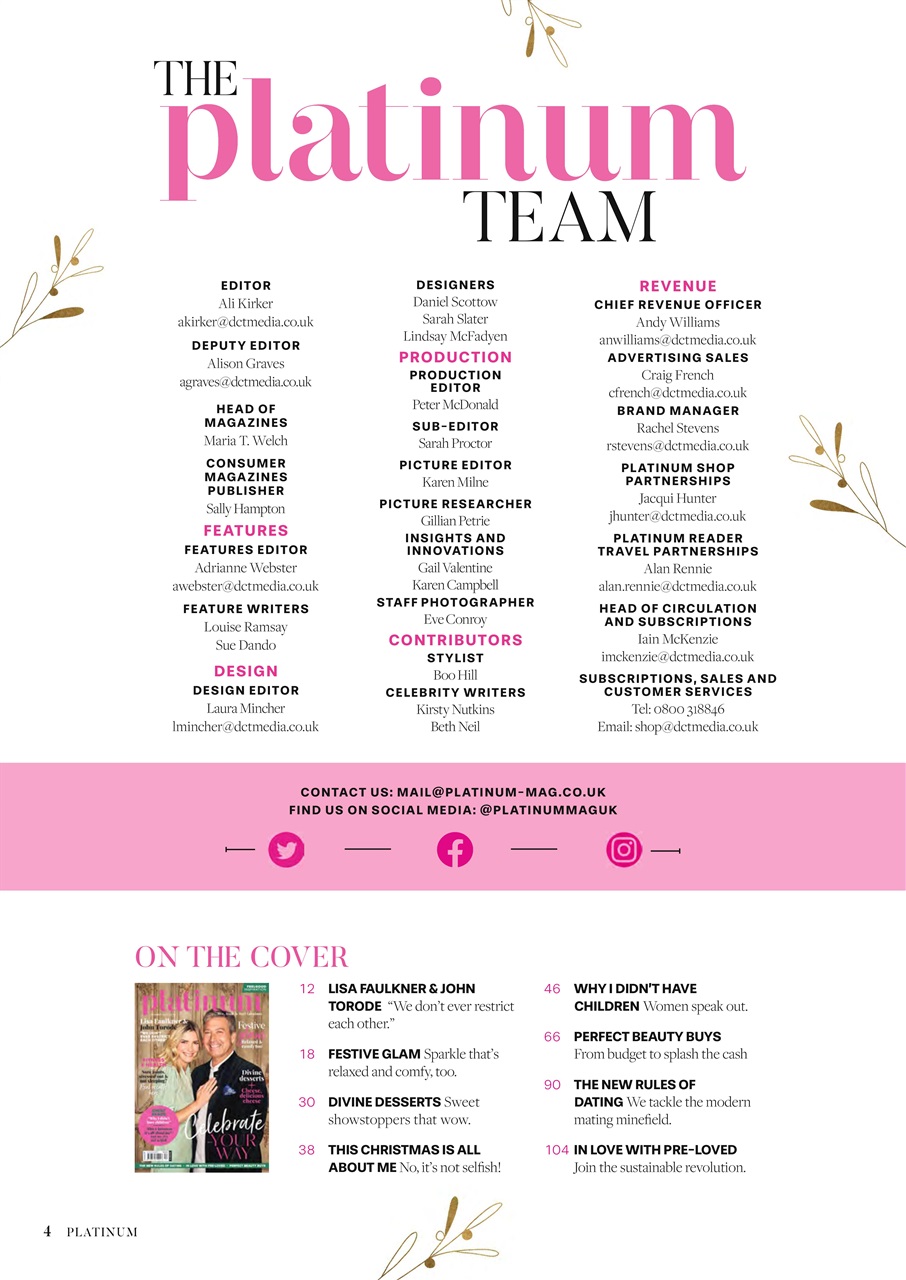 Platinum Preview Pages