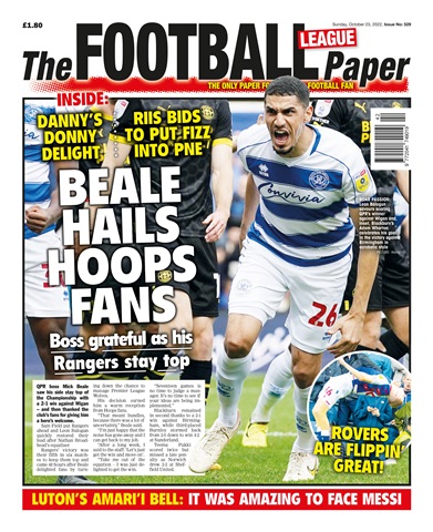 The Football League Paper issue 23-Oct-2022