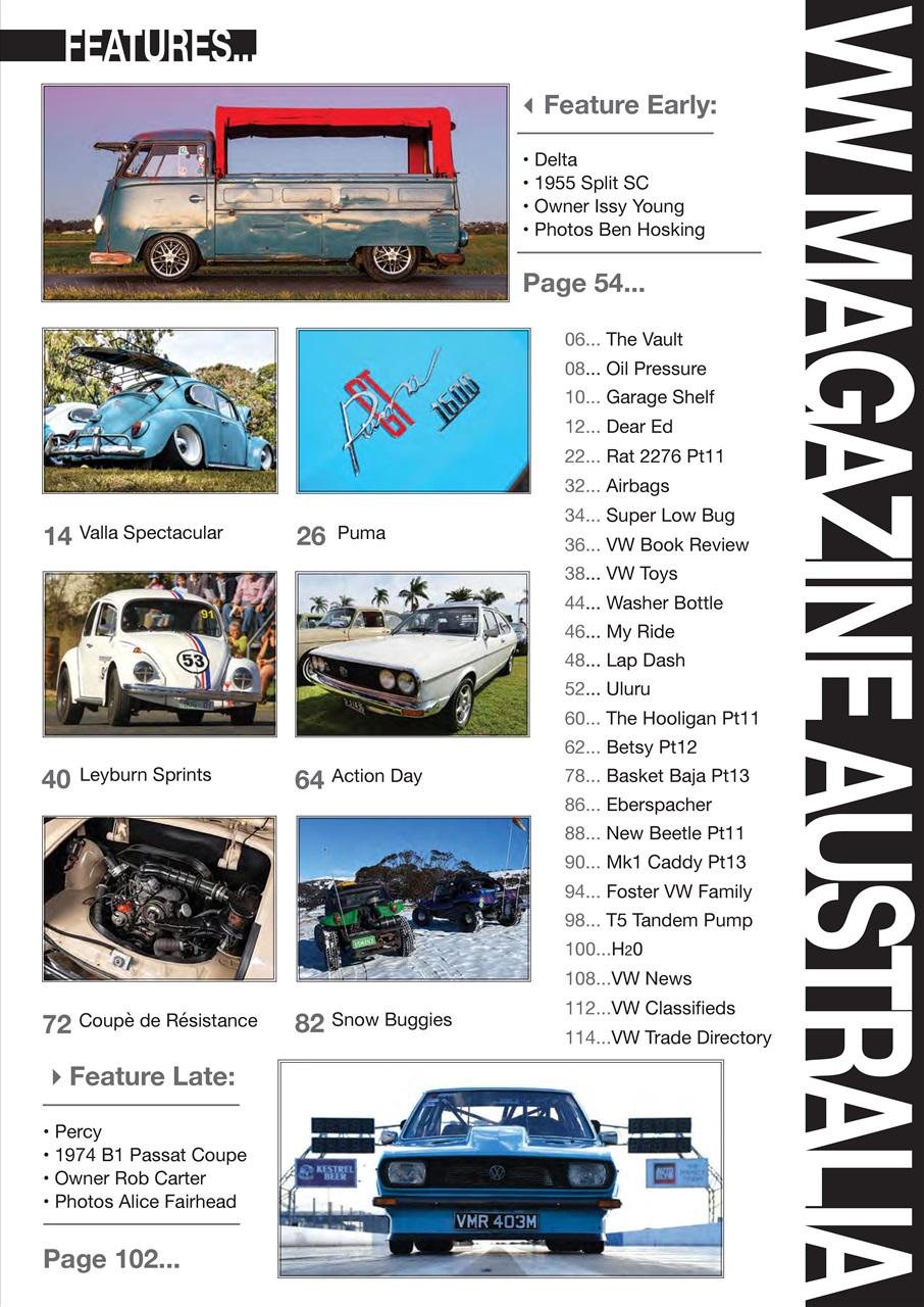 VW Magazine Australia Preview Pages