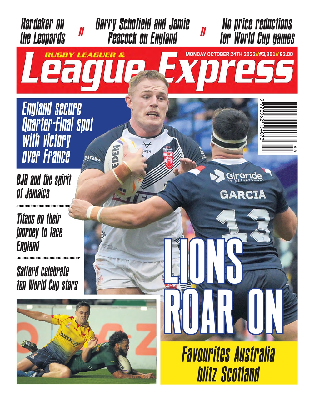 League Express Preview Pages