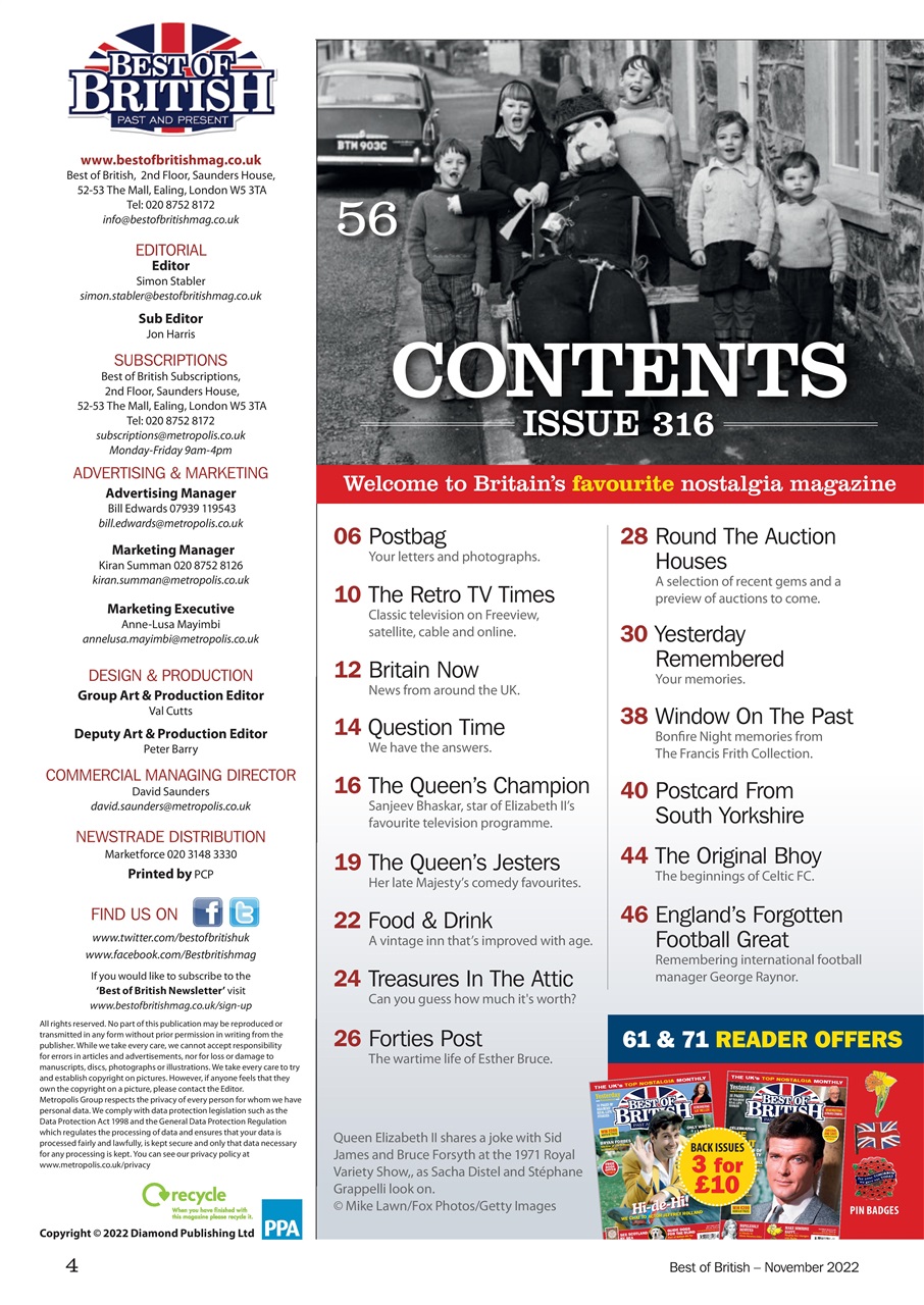 Best of British Preview Pages