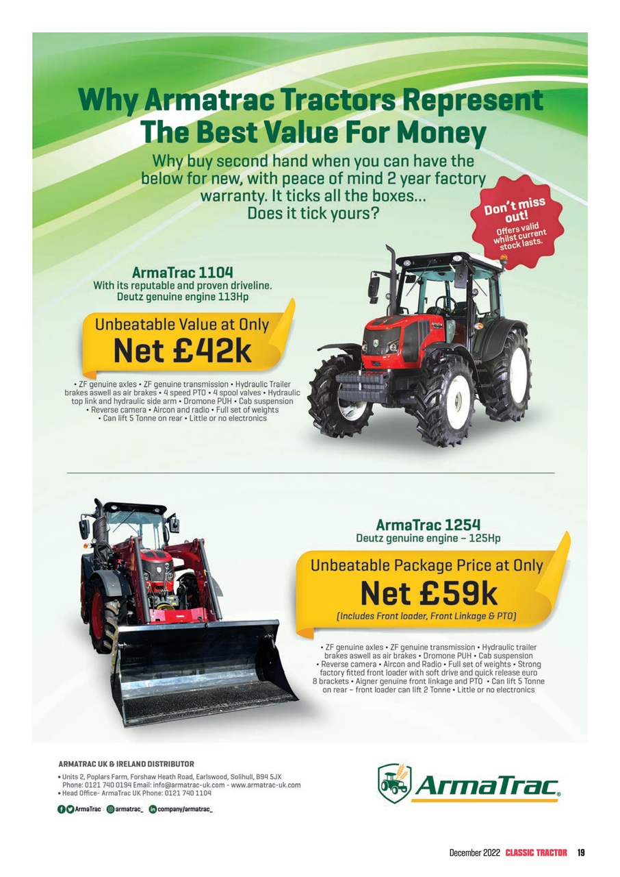 Classic Tractor Preview Pages