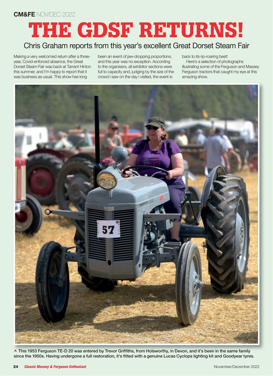 Classic Massey Preview Pages