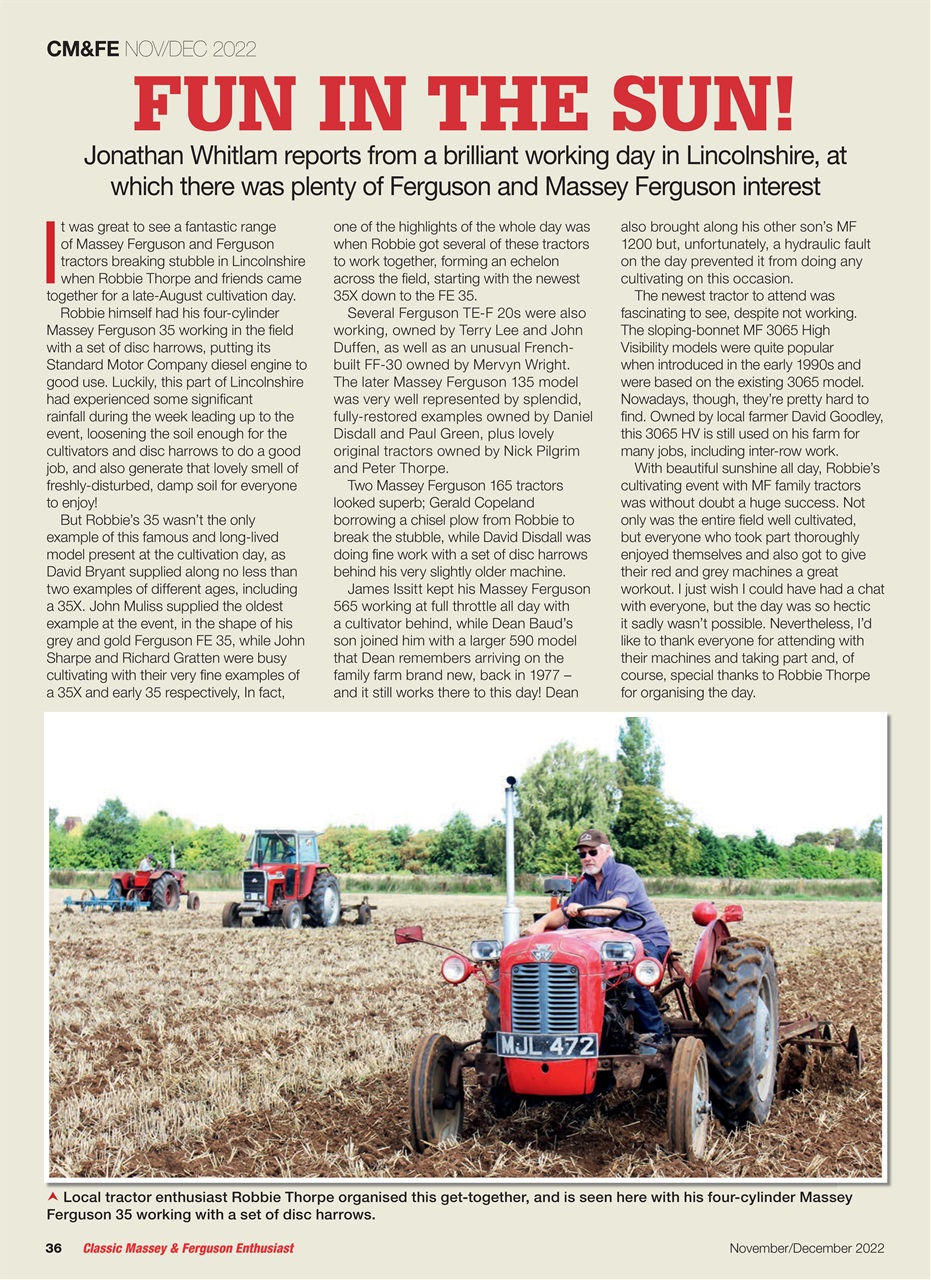 Classic Massey Preview Pages
