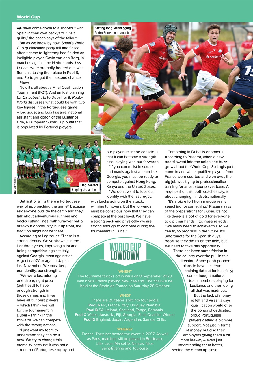 Rugby World Preview Pages