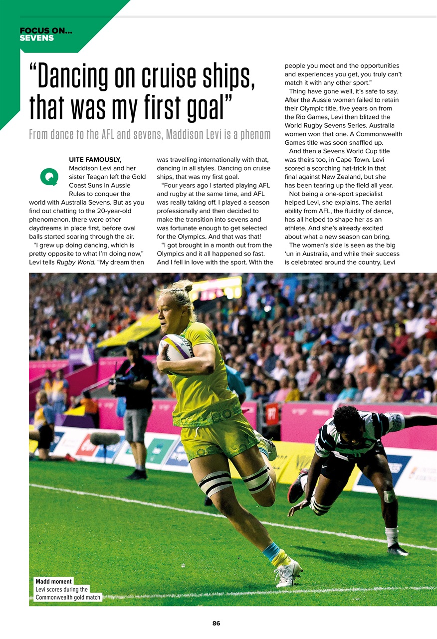 Rugby World Preview Pages