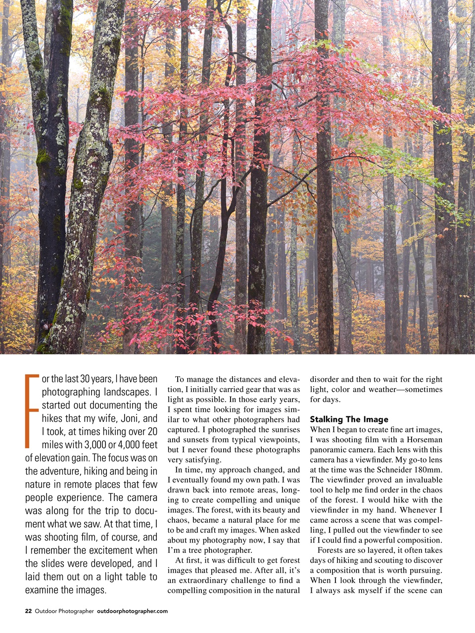 Outdoor Photographer Preview Pages