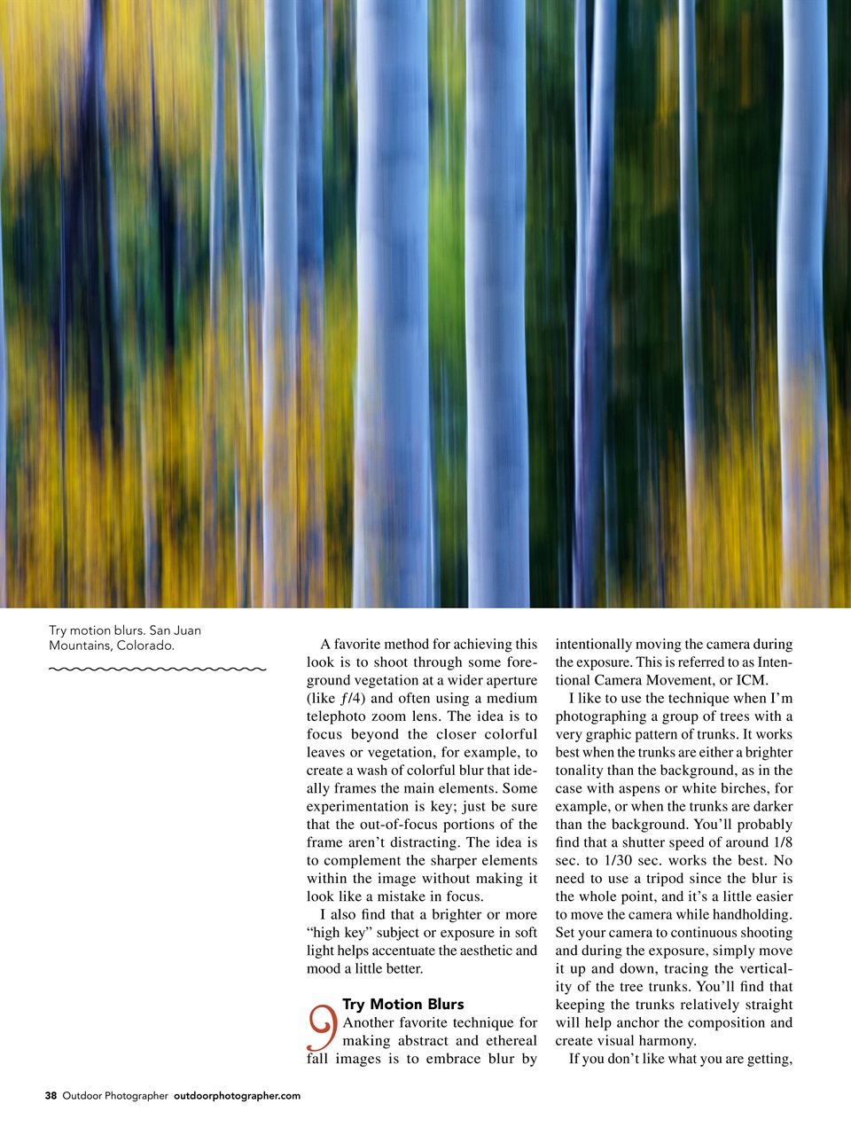 Outdoor Photographer Preview Pages