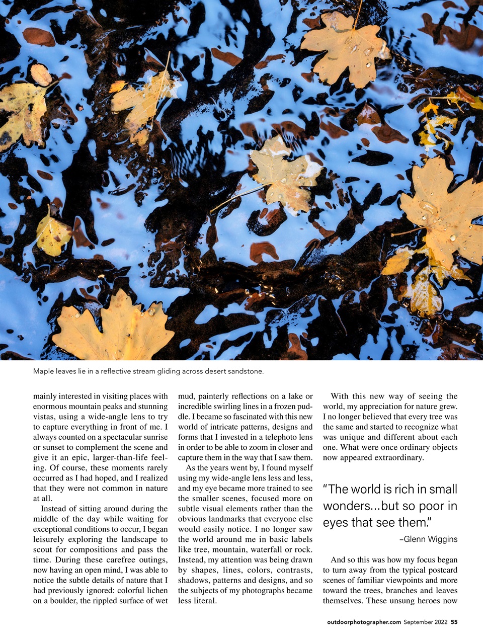 Outdoor Photographer Preview Pages