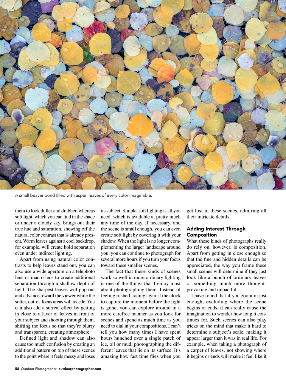 Outdoor Photographer Preview Pages