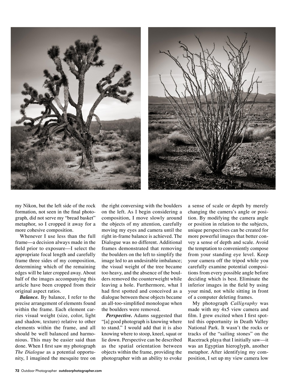 Outdoor Photographer Preview Pages