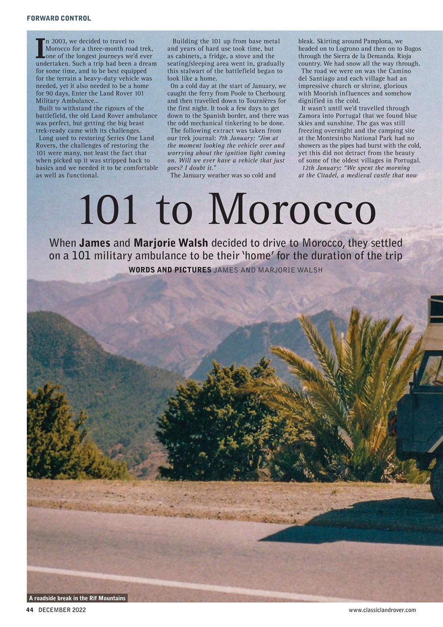 Classic Land Rover Magazine Preview Pages