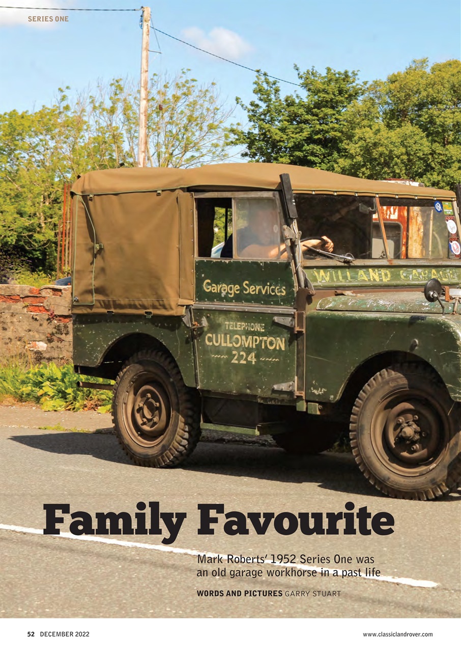 Classic Land Rover Magazine Preview Pages