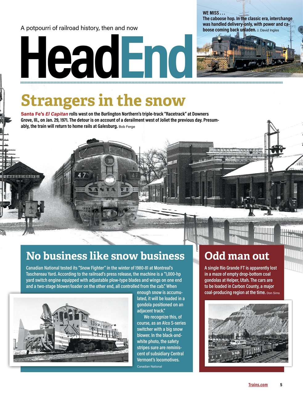 Classic Trains Preview Pages
