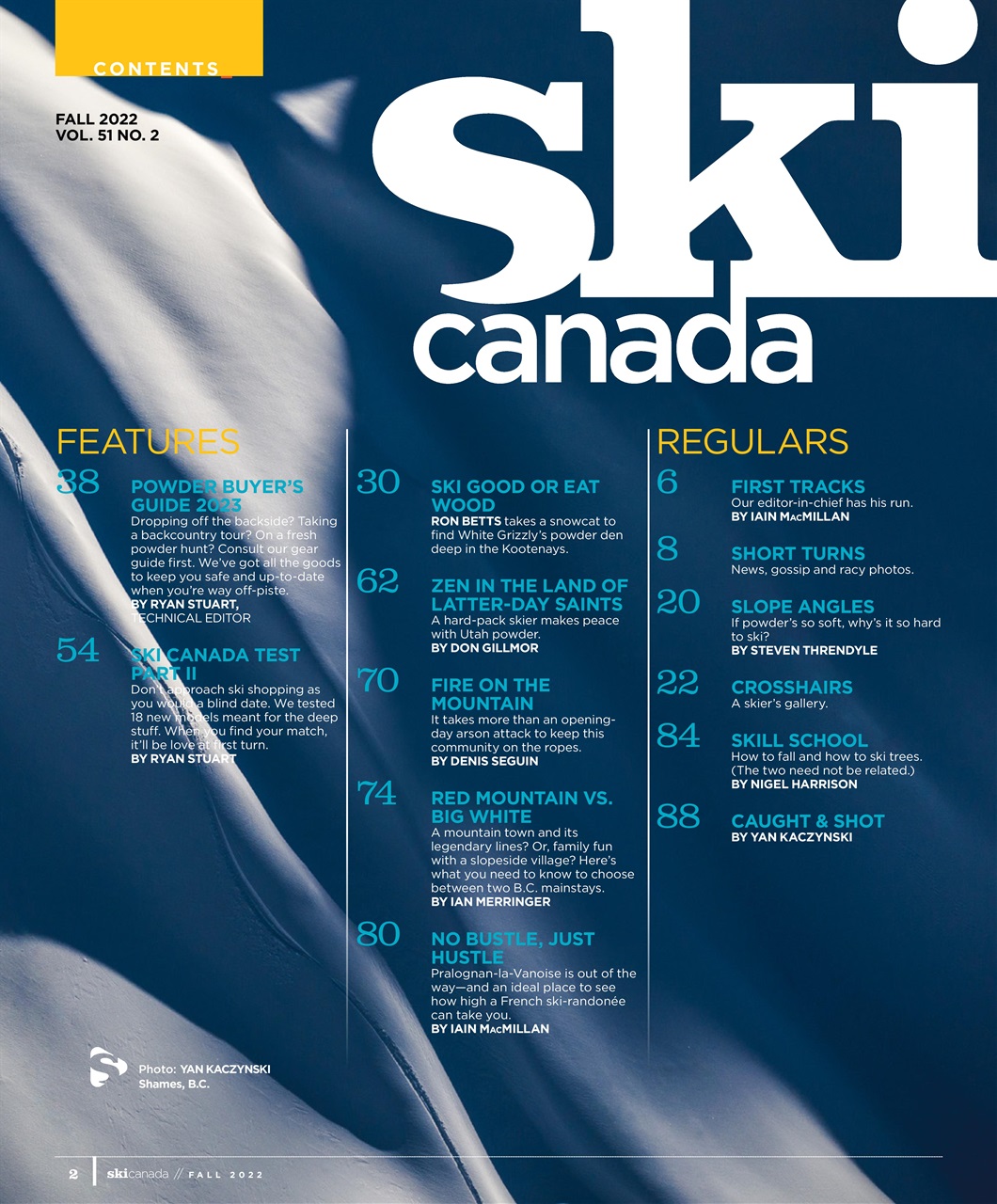 Ski Canada Preview Pages