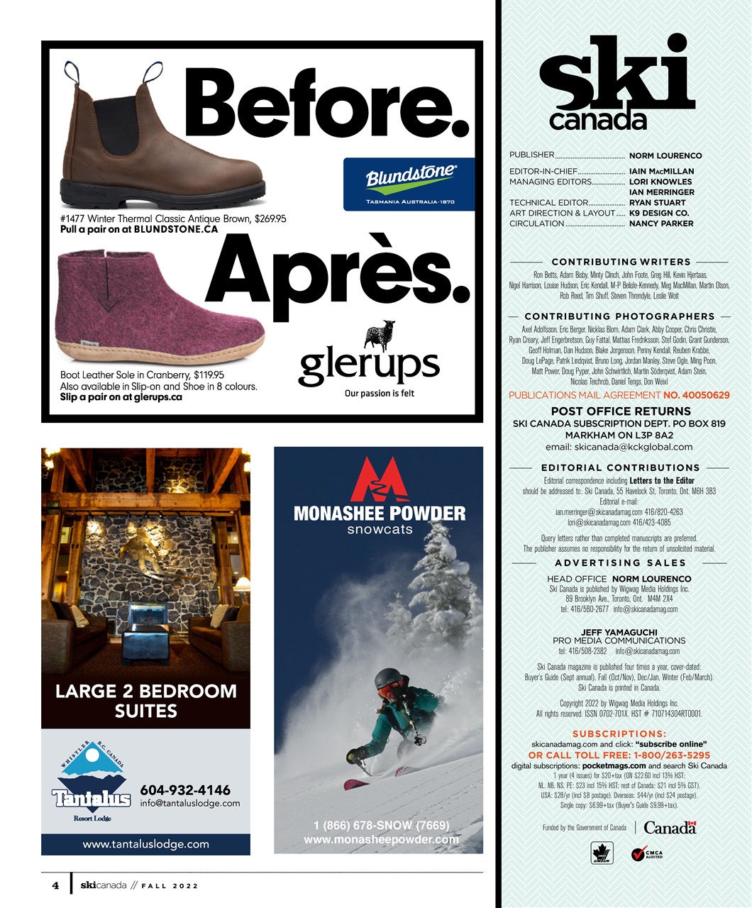 Ski Canada Preview Pages