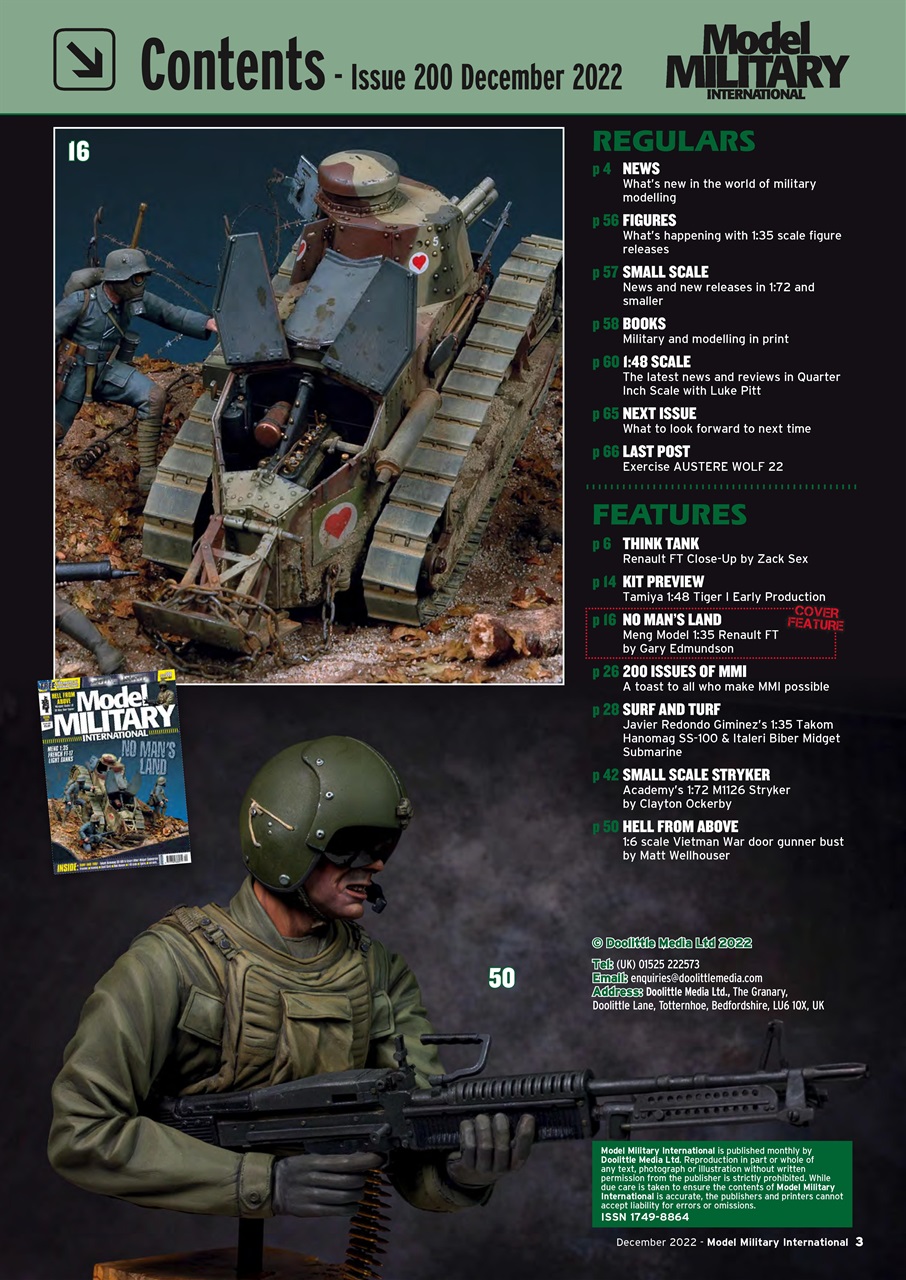 Military Modelling International Magazine Preview Pages