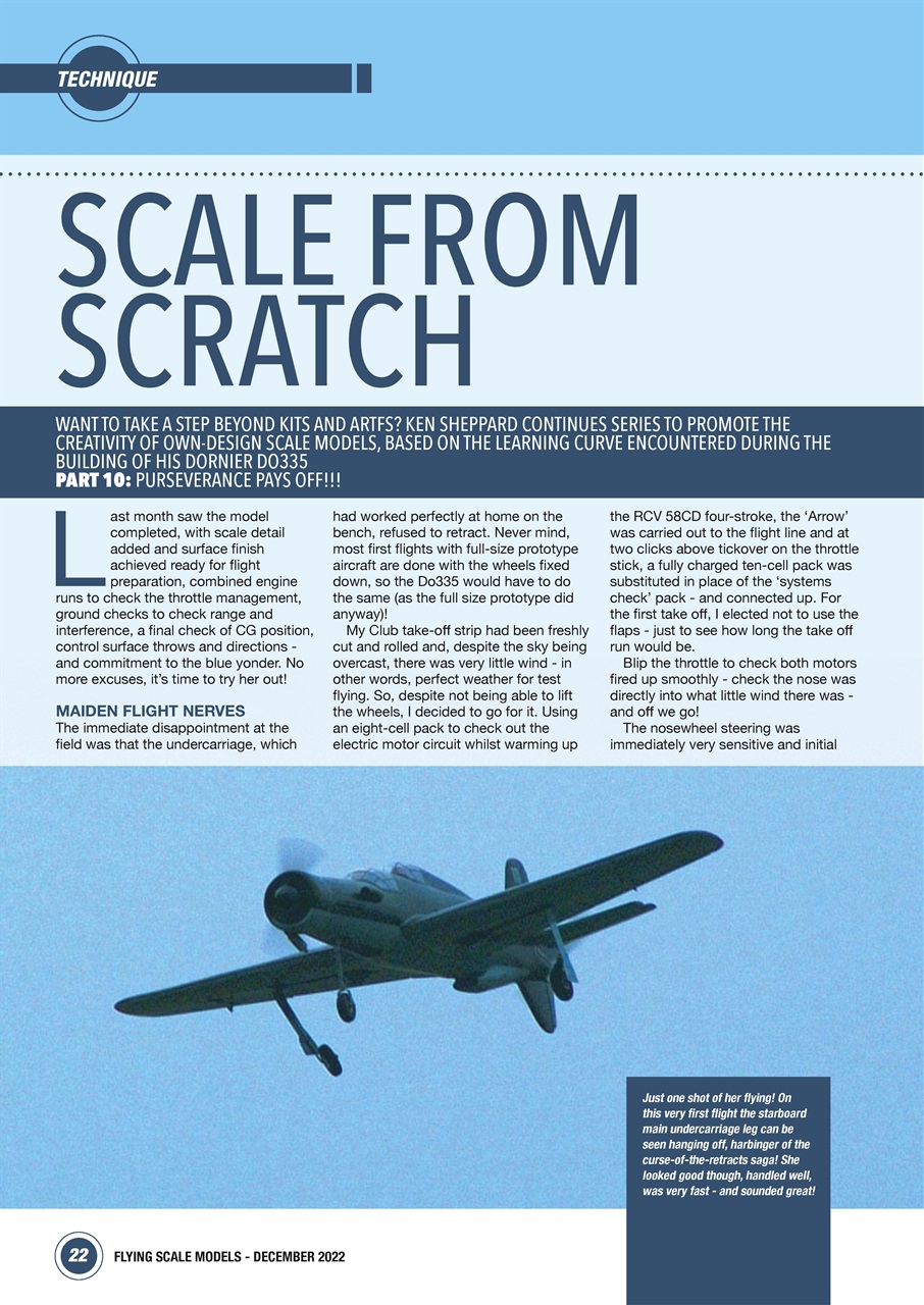 Radio Control Model Flyer Preview Pages