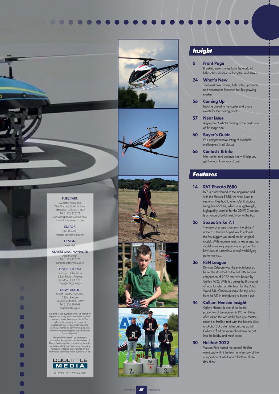 Radio Control Rotor World Preview Pages