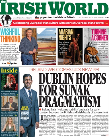 Irish World issue 1848