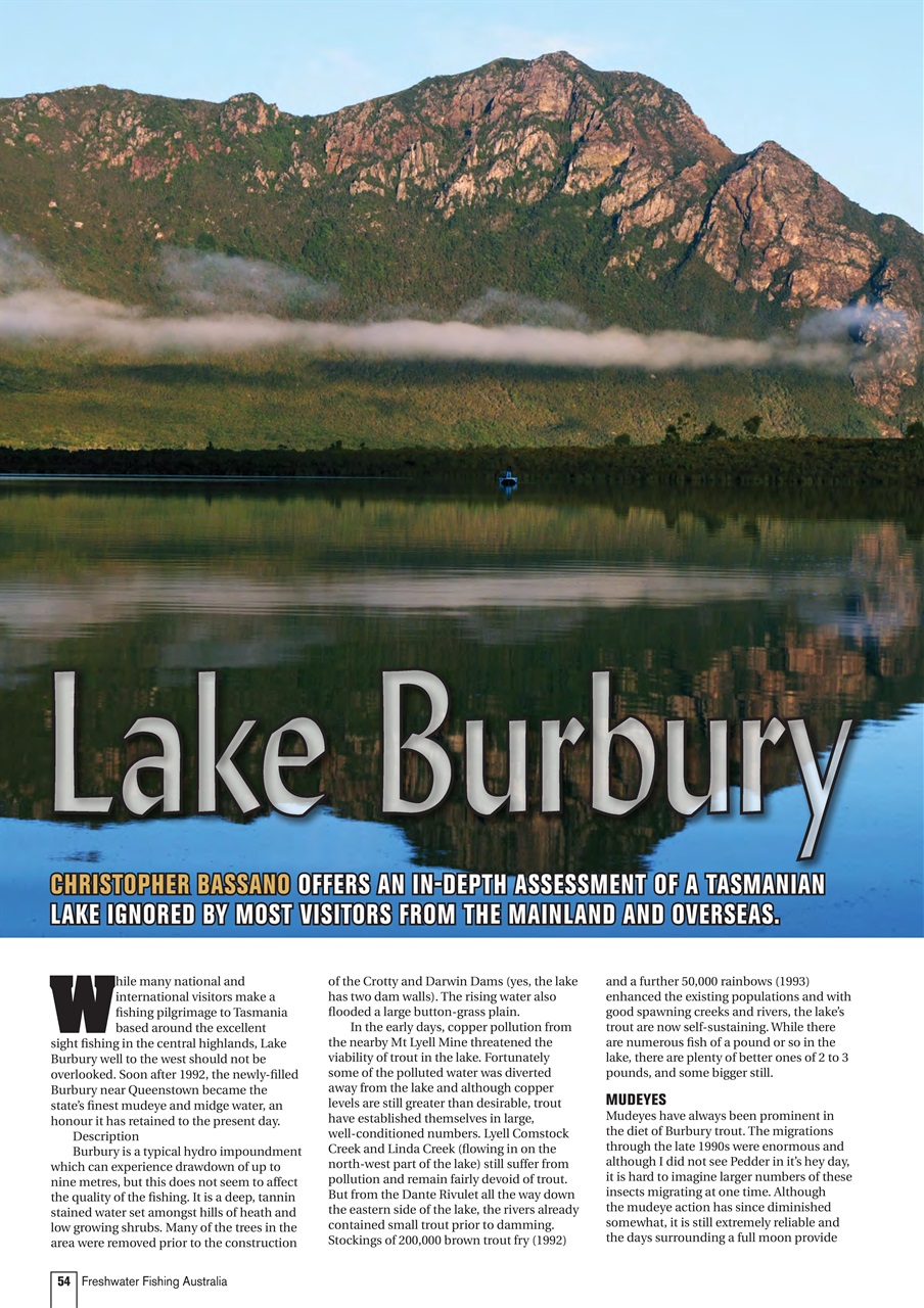Freshwater Fishing Australia Preview Pages