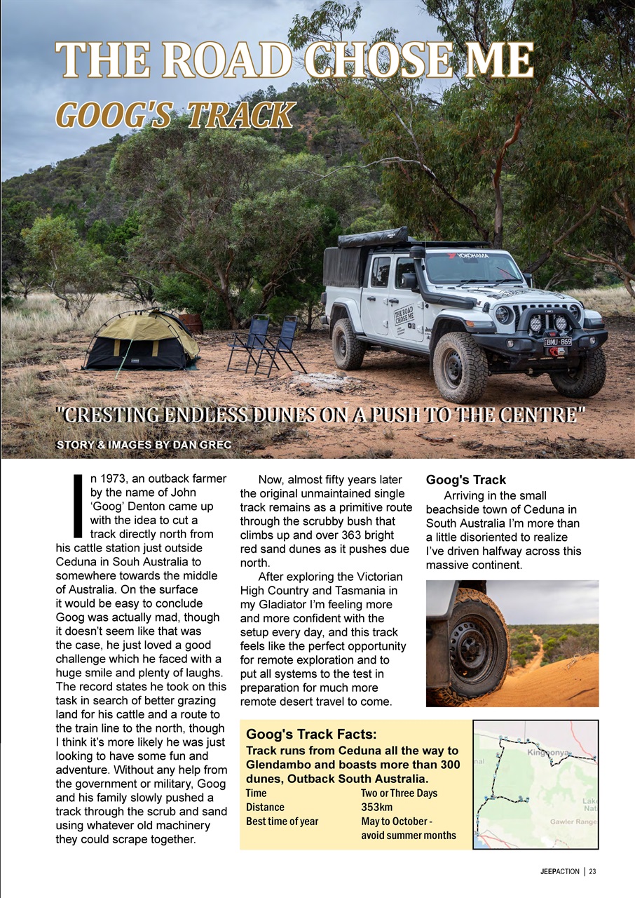 Jeep Action Preview Pages