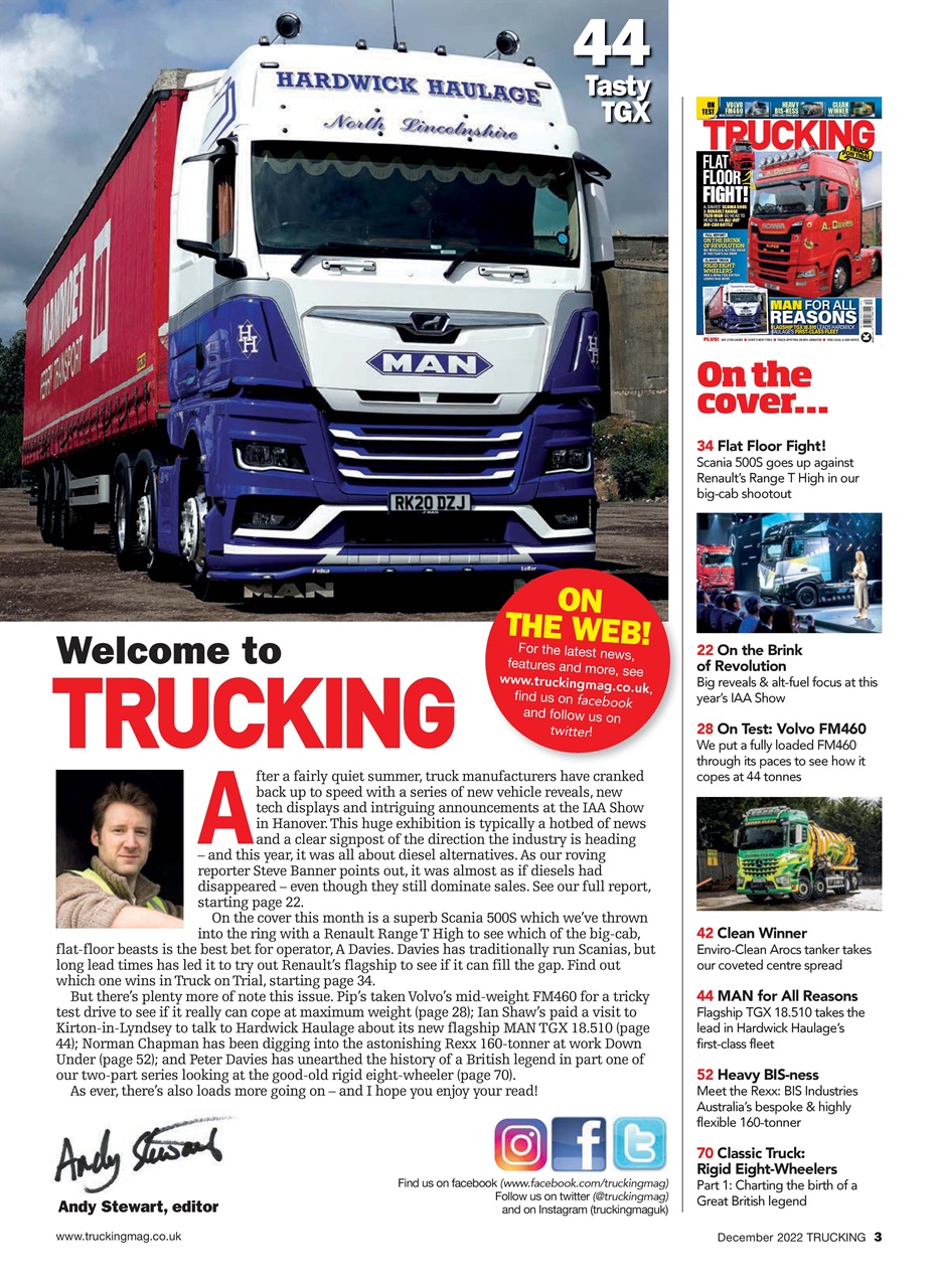 Trucking Magazine Preview Pages