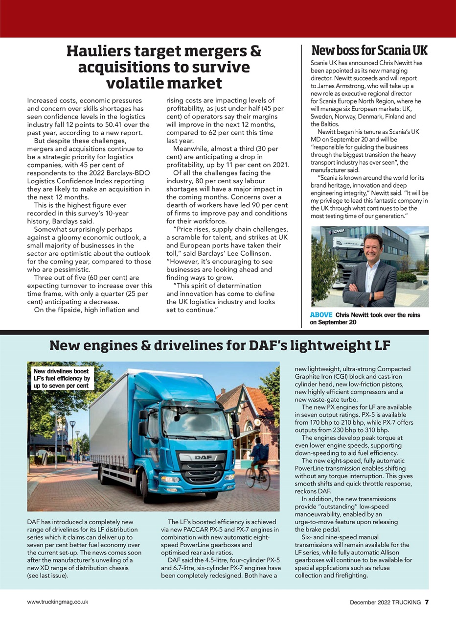 Trucking Magazine Preview Pages