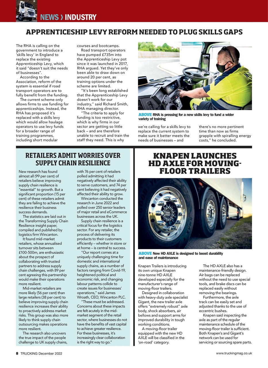 Trucking Magazine Preview Pages