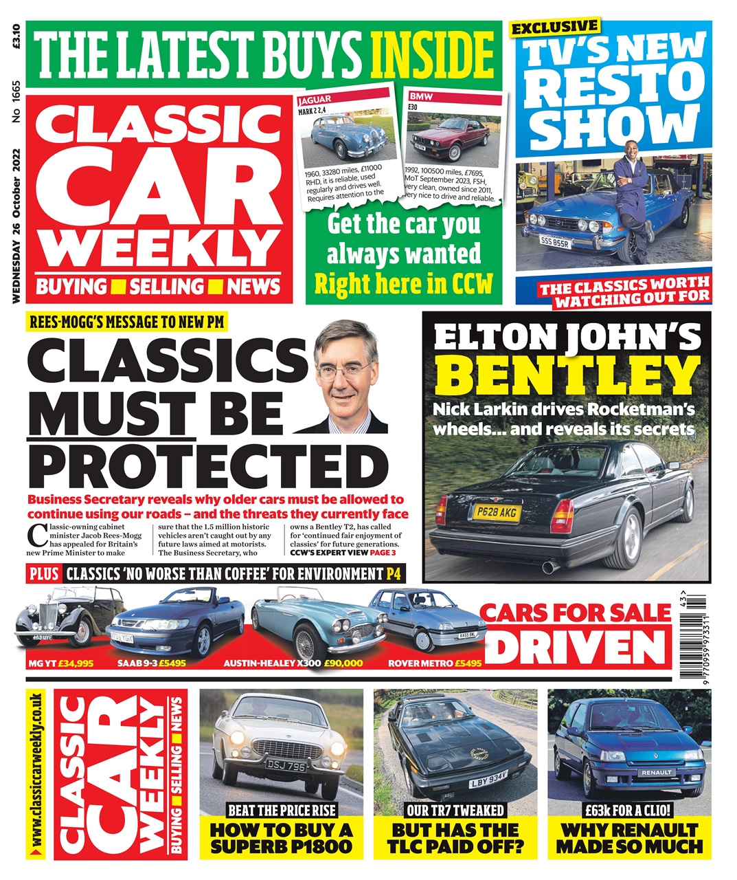 Classic Car Weekly Preview Pages