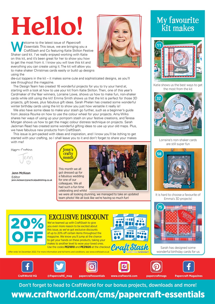 Papercraft Essentials Preview Pages