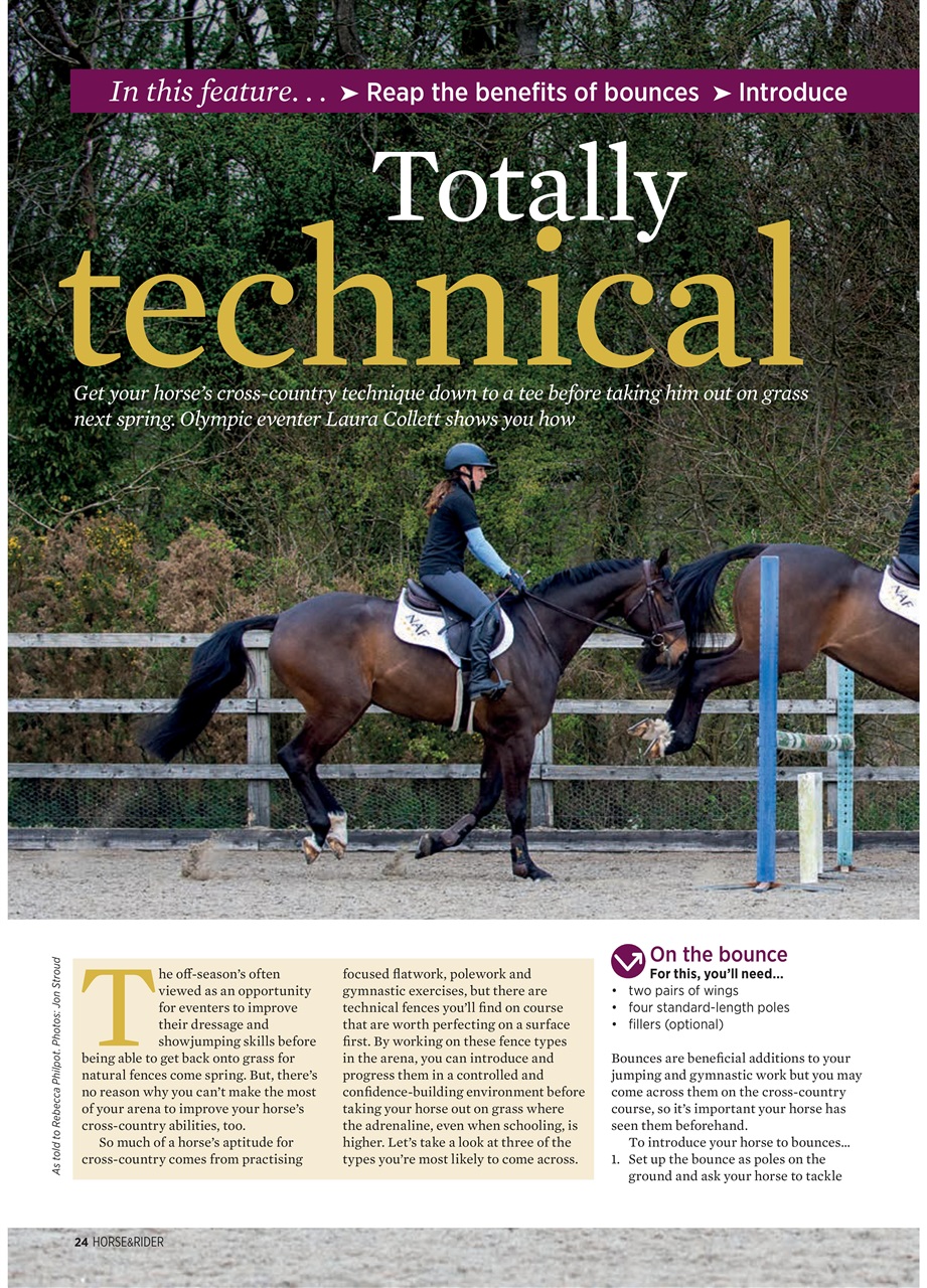 Horse&Rider Magazine - UK equestrian magazine for Horse and Rider Preview Pages