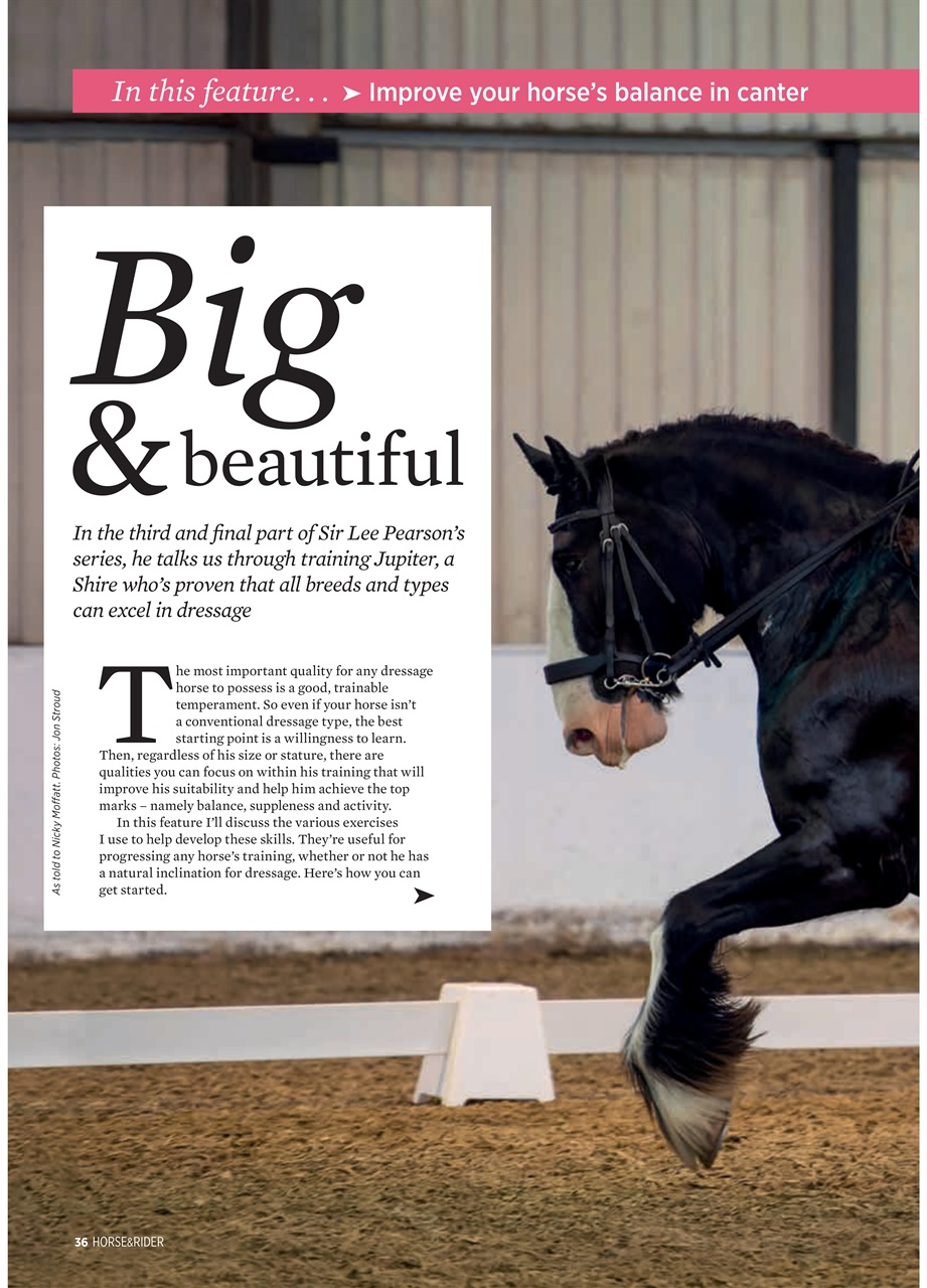 Horse&Rider Magazine - UK equestrian magazine for Horse and Rider Preview Pages