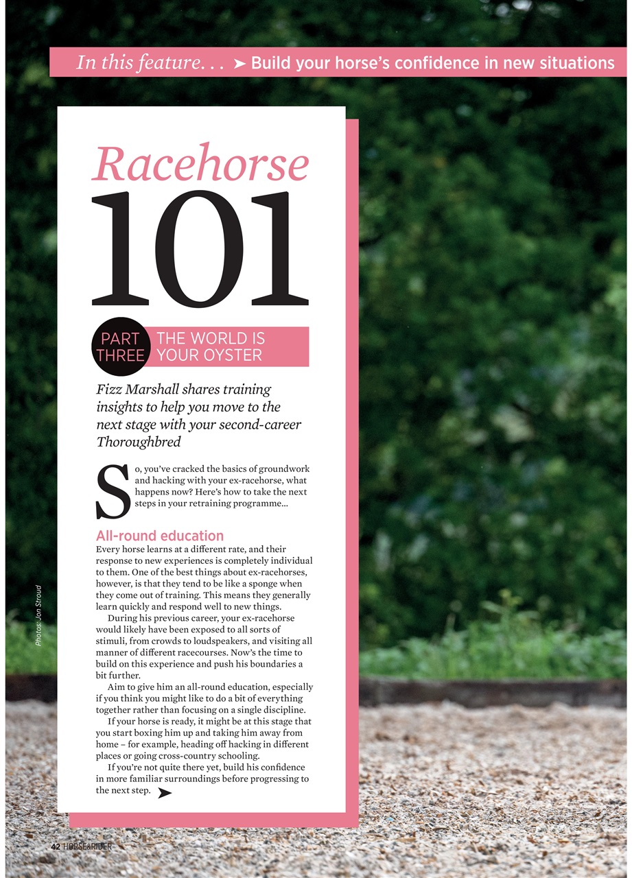 Horse&Rider Magazine - UK equestrian magazine for Horse and Rider Preview Pages
