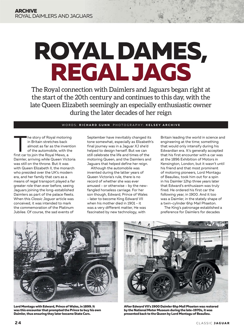 Classic Jaguar Preview Pages