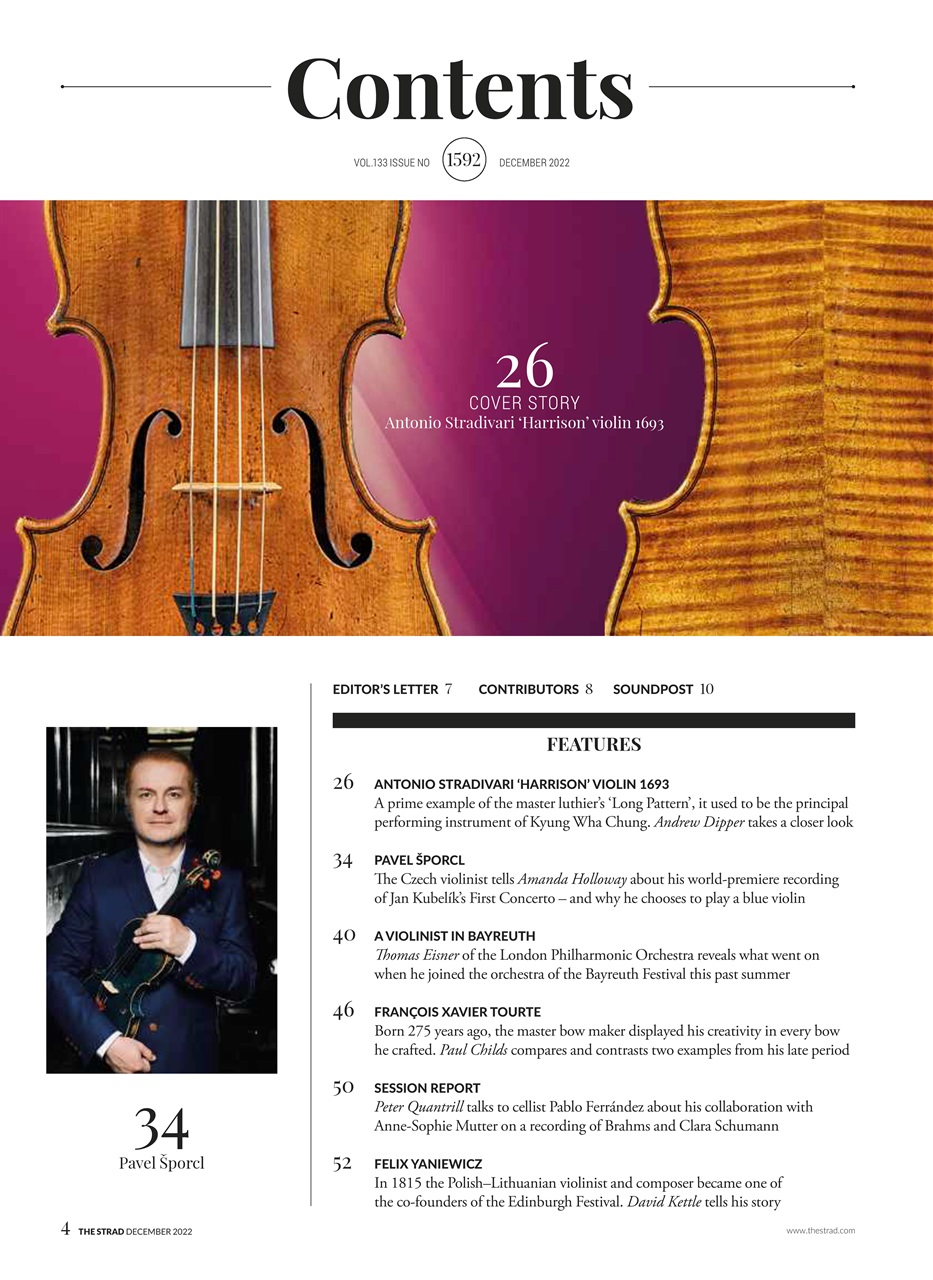 The Strad Preview Pages