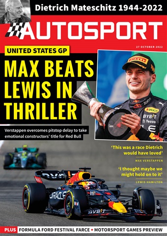 Autosport issue 27 Oct 2022