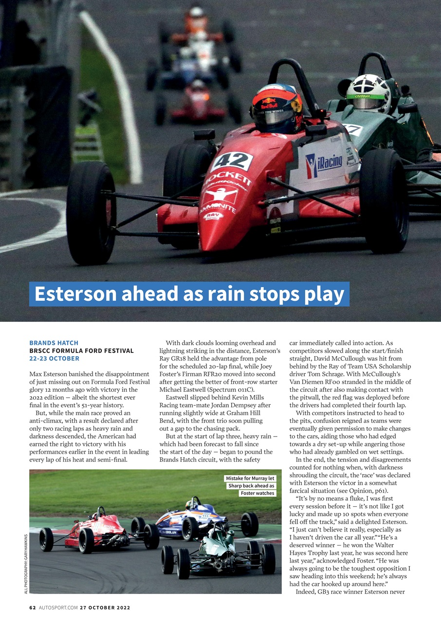 Autosport Preview Pages